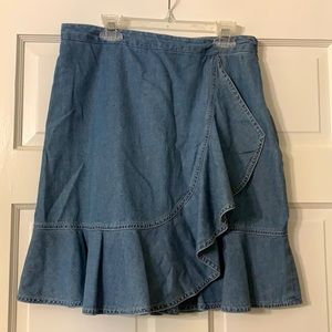 Chambray Skirt
